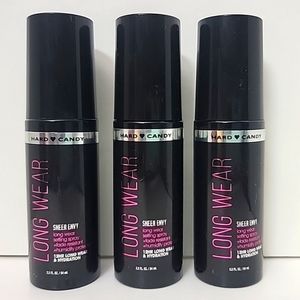 3 pk Hard Candy SHEER ENVY 12HR Long Wear & Hydration Setting Spray 2.2 fl oz